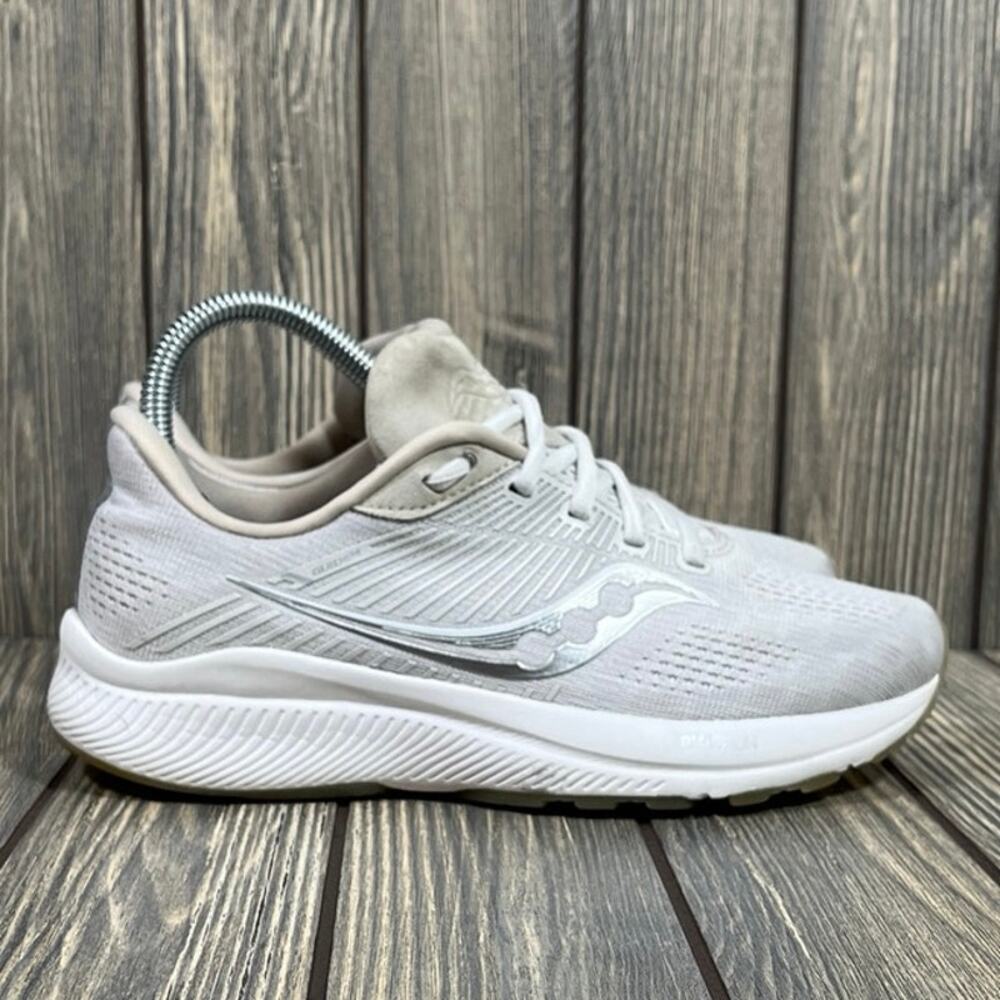 Saucony Guide 14 PWR Run Women Sneakers Running Jogging Shoes Sz 6.5‎ Gray